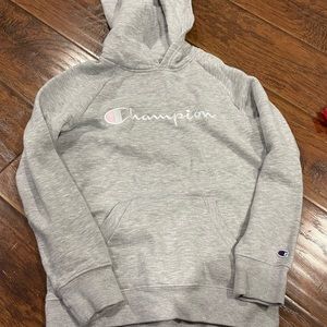 Grey medium Champion hoodie